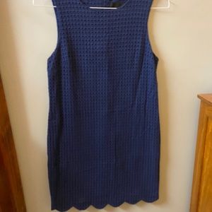 Cynthia Rowley navy blue dress